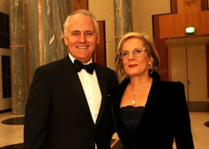 Winter Ball: Malcolm and Lucy Turnbull