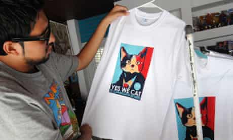 Morris the cat T-shirt