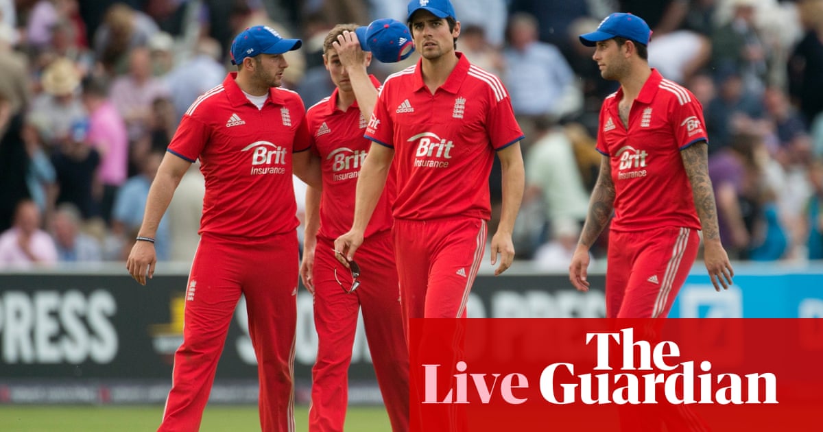 England V New Zealand As It Happened Sport The Guardian