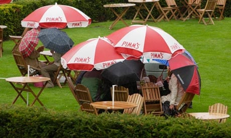 Can you still drink Pimm's in the rain?