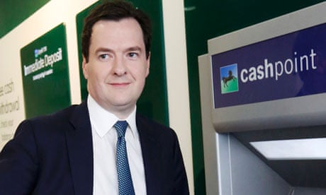 Looking for cash: chancellor George Osborne.