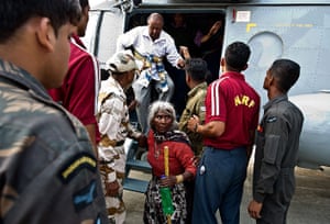 India Food: Indian pilgrims evacuated from flood-hit