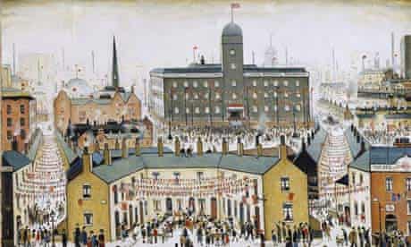 LS Lowry VE Day 1945