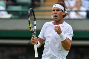 Nadal v Darcis: Nadal wins point