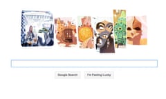 Antoni Gaudi Google doodle