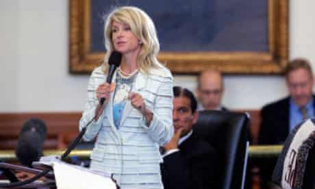 Texan abortion vote speaker senator Wendy Davis