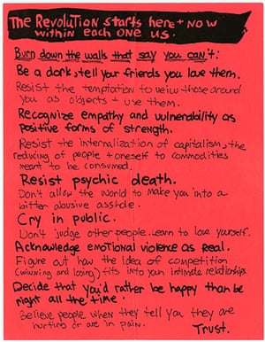 RiotGrrl posters: Revolution RiotGrrl poster