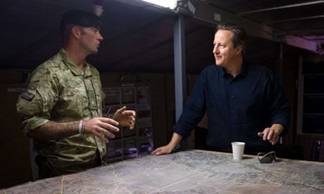 British Prime Minister David Cameron 
