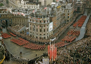 Queen's coronation 1953: Queen Elizabeth II Coronation Procession