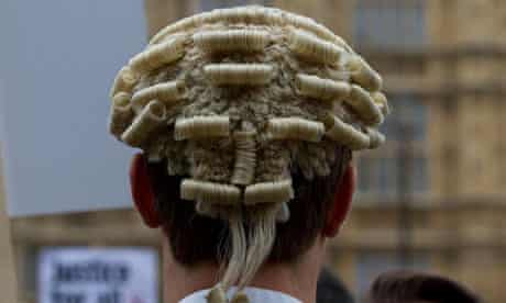 Barristers are campaigning against big cuts to legal aid