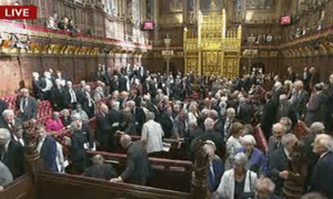 Peers voting on gay marriage