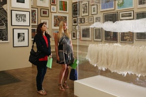 Summer Show: One of the galleries in the Royal Academy Summer Exhibition