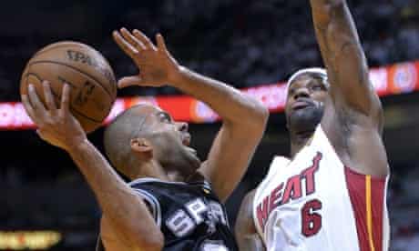 Tony Parker and the San Antonio Spurs will be looking to take a 2-0 series lead over LeBron James and the Miami Heat tonight in Game 2 of the NBA Finals.