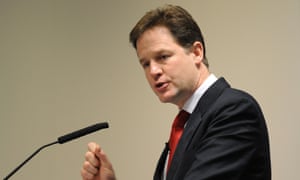 Nick Clegg is holding the first of what will be a series of monthly press conferences.