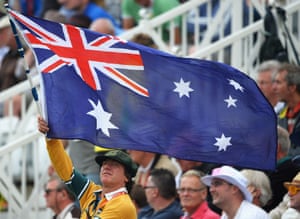 And that is that! England are all out for 215 as Graeme Swann is caught by Hughes from the tamest of shots off Pattinson's delivery. Australian flags can fly proudly now - their boys have give England a pasting since lunchtime.