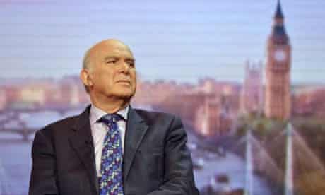 Vince Cable, the business secretary