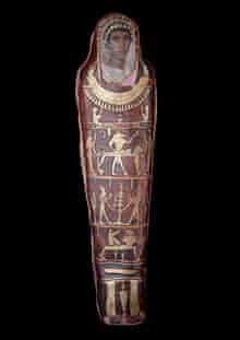 Mummy case and portrait of Artemidorus