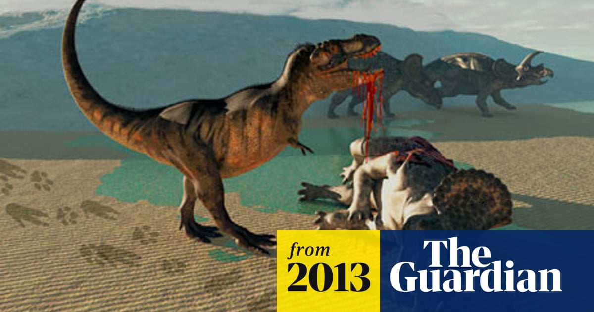 T Rex Tooth Found Embedded In Prey Restoring Dinosaur S Reputation Dinosaurs The Guardian