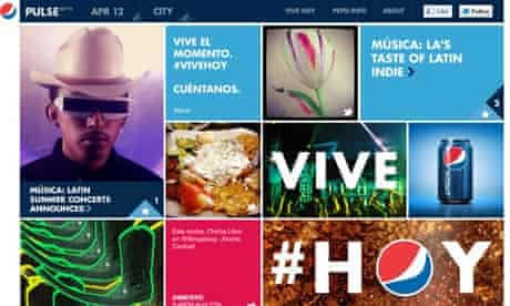Pepsi's social, content-driven marketing campaign – Pulse.