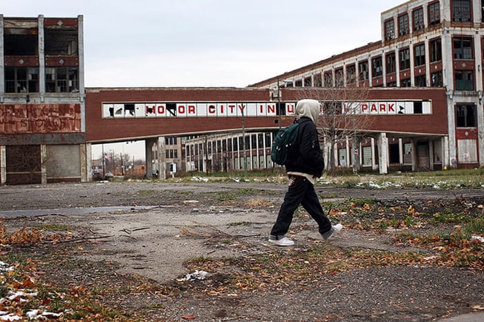Detroit A City In Decline In Pictures Cities The Guardian