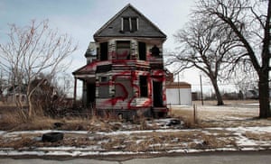 motor city blues: A vacant home