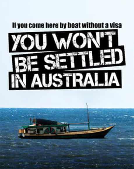 Immigration Department Launches Ad Campaign To Back Asylum Policy Australia News The Guardian