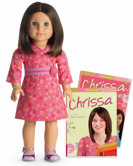 The American Girl Chrissa doll.