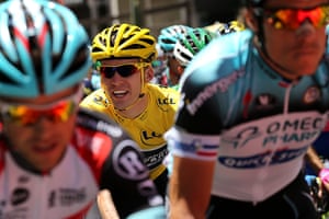 Tour de France stage 3: Yellow jersey holder Jan Bakelants 
