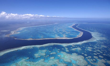 The US military said four unarmed bombs were dropped in the Great Barrier Reef marine park