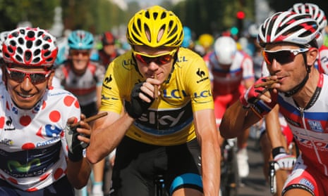 Cigars all round at the Tour de France.