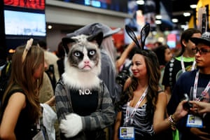Comicon: Comic fans display their costumes