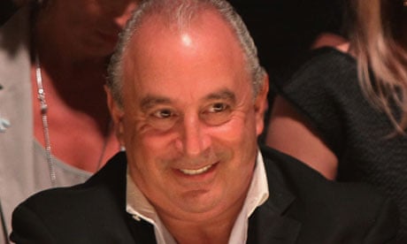 Topshop boss Sir Philip Green, who reported on the efficiency of government spending