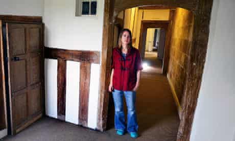 Lorna Sankey, property guardian at The Charterhouse, an old 14th Century Monastery in Coventry