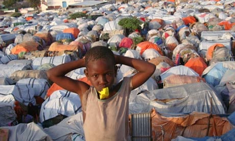 MDG : a displaced Somali child