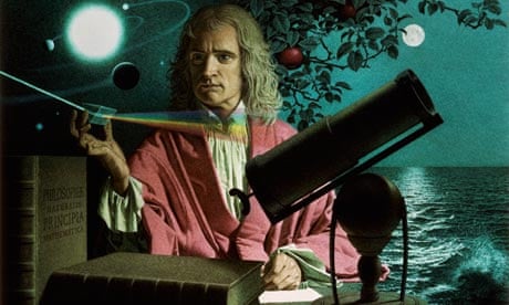 Sir Isaac Newton by Jean-Leon Huens