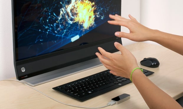 Leap motion in action