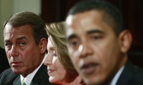 John Boehner, left, and Barack Obama