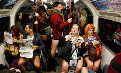 No trousers day tube