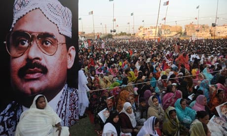 MQM rally in Karachi, Pakistan