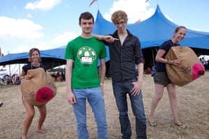 WOMAD vox pops: Teenagers Adam and Gabriel from Gloucestershire
