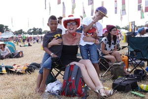 WOMAD vox pops: Shirley Armitage (35), Bailey (7) and Ashley (8)