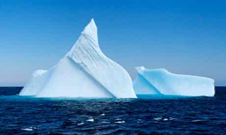 Iceberg in Witless Bay, Newfoundland - Canada