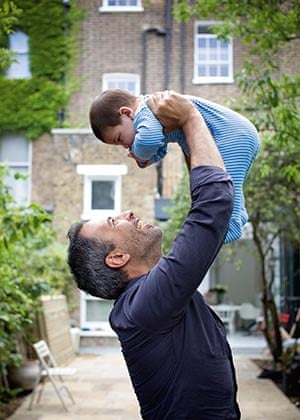 Yotam Ottolenghi with his son Max