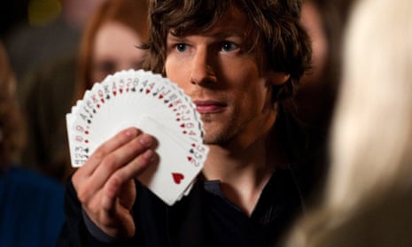 What a card … Jesse Eisenberg in Now You See Me