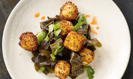 Yotam Ottolenghi's crusted tofu with wakame and lime