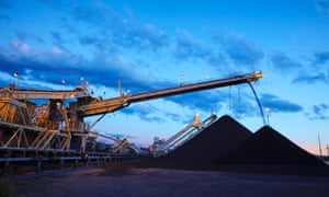 Coal loading operations in the Hunter Valley.