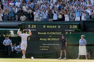 Wimbledon final update 2: Murray wins