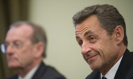 Former French president Nicolas Sarkozy
