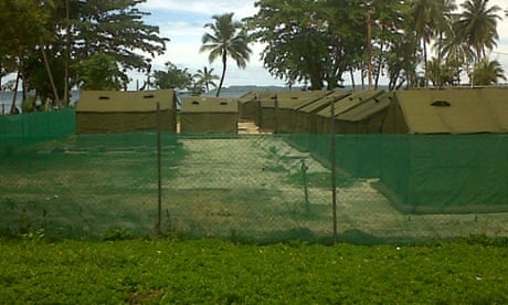 Manus Island detention centre in November 2012