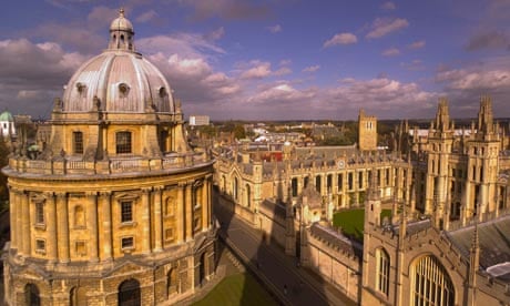 Radcliffe Camera and All Souls College in Oxford